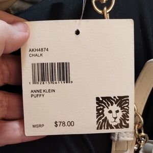 Anne Klein Chalk Shoulder Bag